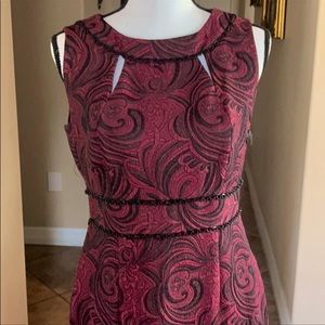 New Tahari paisley beaded dress! Wear out or work
